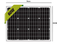 Thumbnail for 60W Solar Panel with Solar Controller
