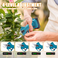 Thumbnail for Cordless Electric Branch Scissors 30mm Pruning Shear Cutter