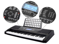 Thumbnail for 61 Key Electronic Piano Keyboard and Piano Stand