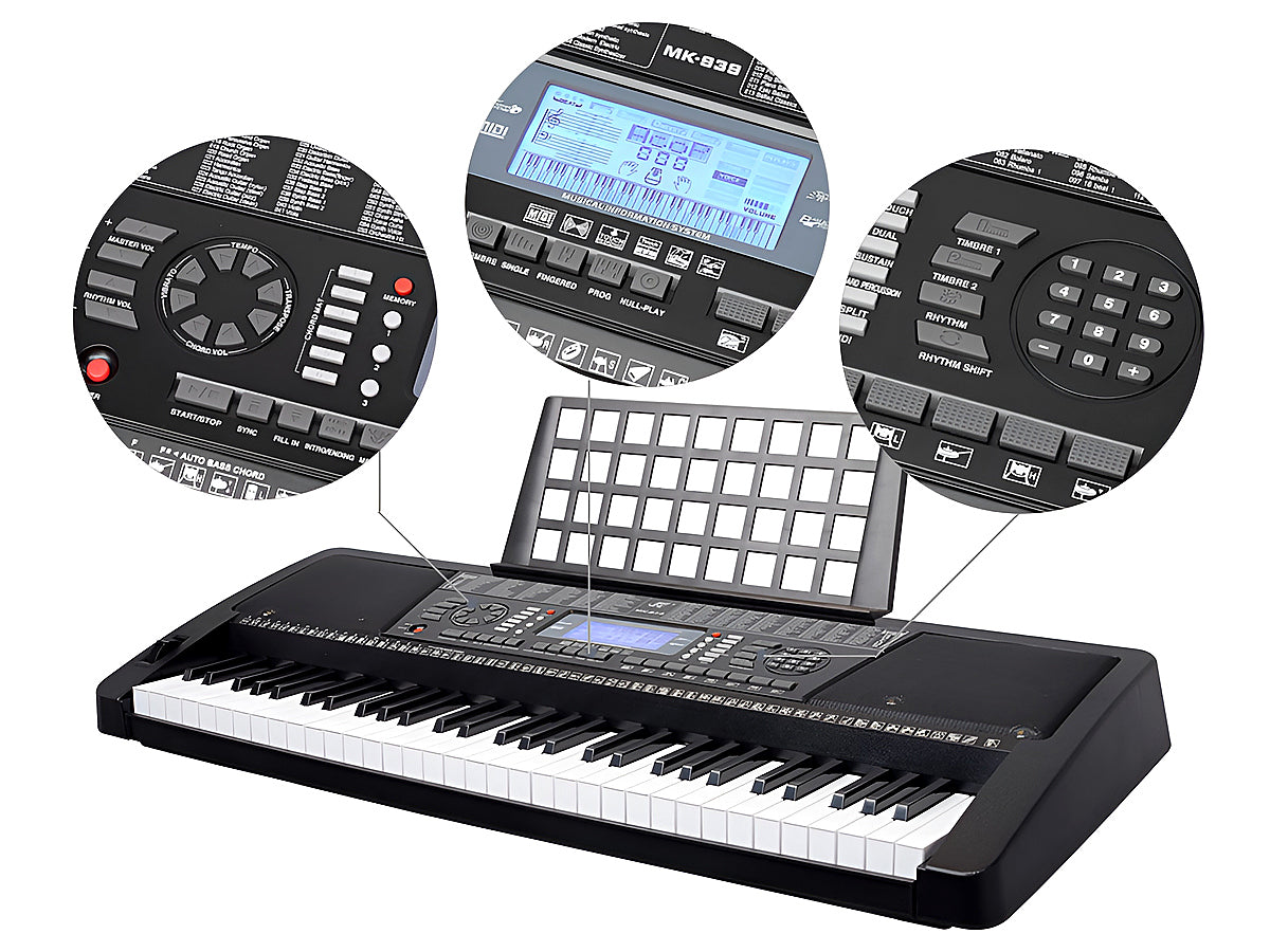 Electronic Keyboard Piano With Piano Stand