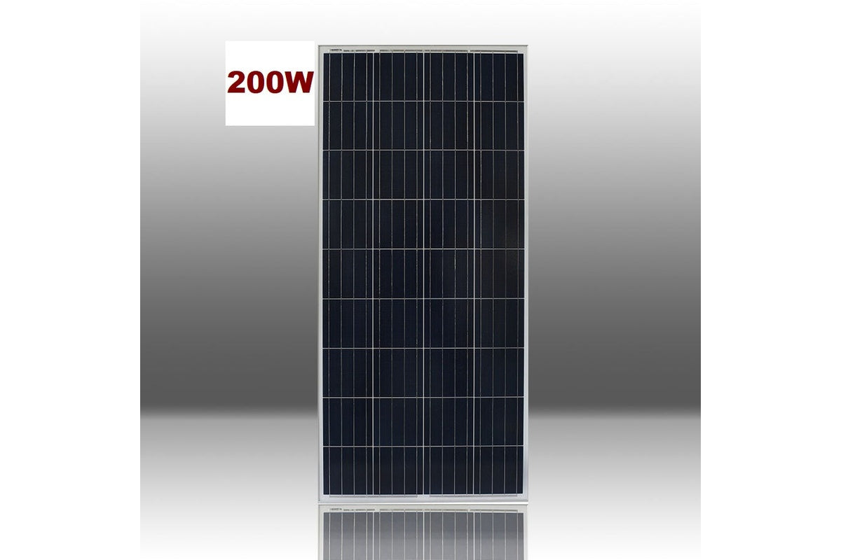 200W solar panel controller included