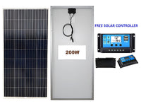 Thumbnail for 200W Solar Panel with Solar Controller