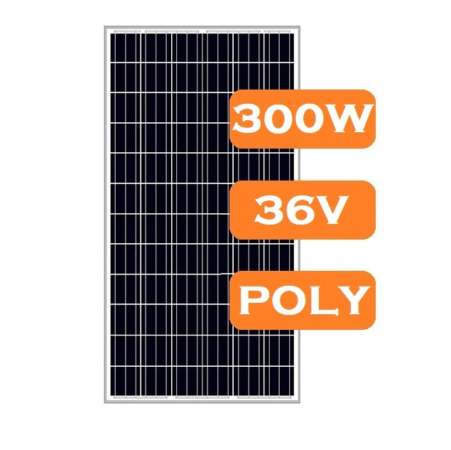 300W solar panel kit cables and connectors