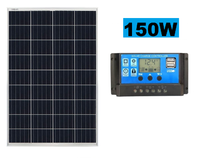 Thumbnail for 150W Solar Panel with Solar Controller