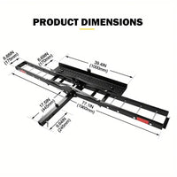 Thumbnail for Motorbike carrier rack in outdoor setting