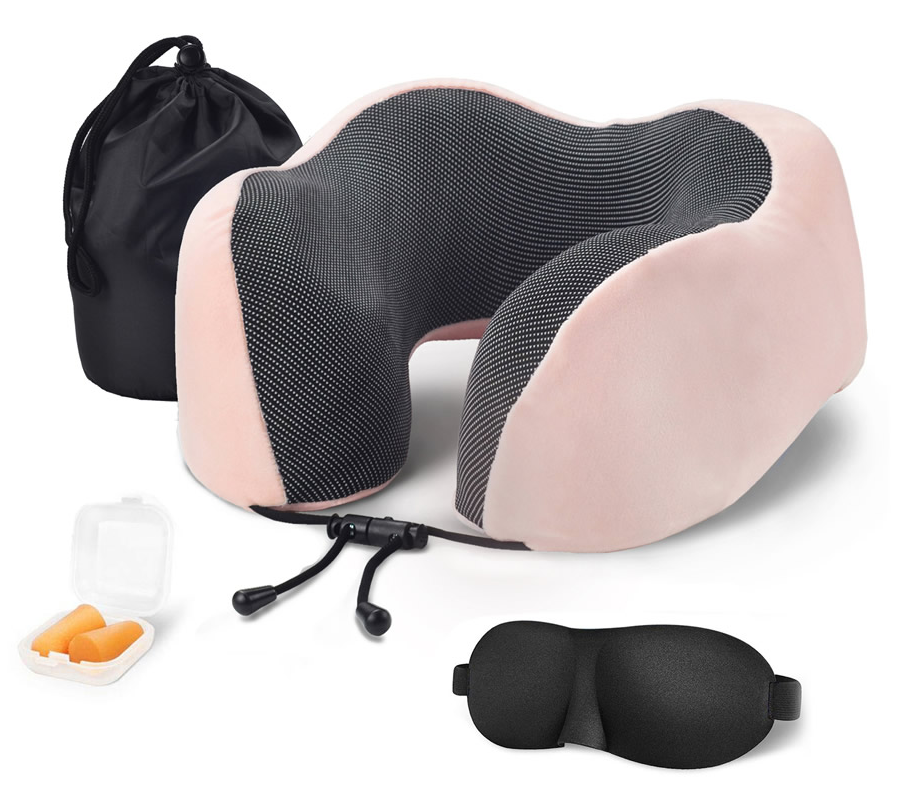 Side view showing soft fleece cover
