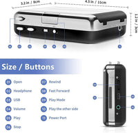 Thumbnail for USB cassette player powered by USB cable