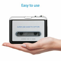 Thumbnail for USB cassette player running on AA batteries