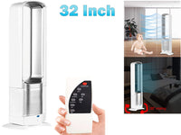 Thumbnail for Bladeless Fan with Remote 32 Inch