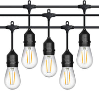 Thumbnail for Festoon Light String Lights 20M 24 LED Bulbs