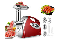 Thumbnail for Close-up of stainless steel blade in meat grinder