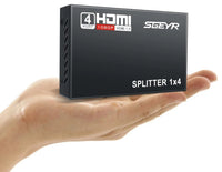 Thumbnail for HDMI splitter connected to multiple screens