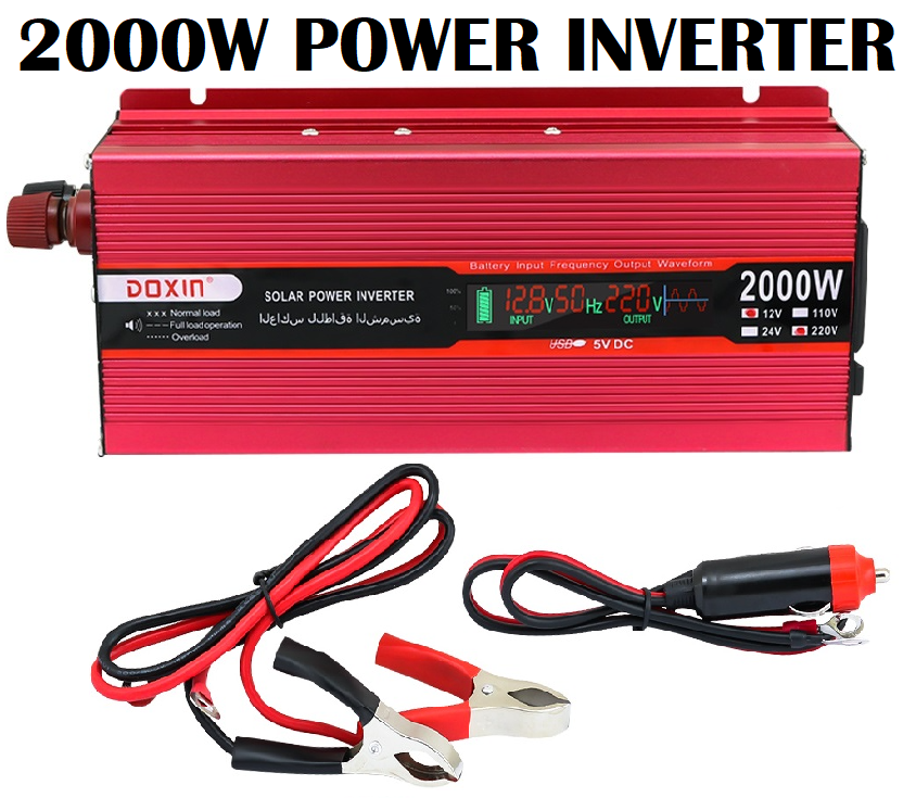 12V Inverter Power Inverter 2000W Car Inverter