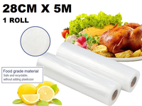 Thumbnail for Vacuum sealer bags with resealable mouth