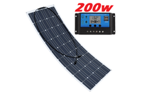 Thumbnail for Solar panel used on tent for camping power