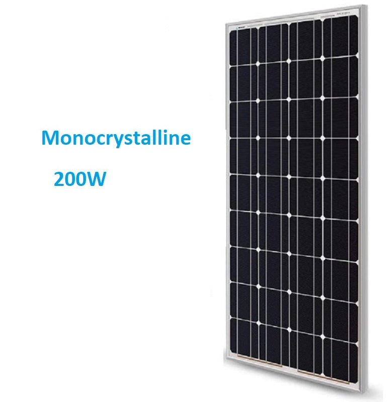 Solar Array 200w Buy 200W Monocrystalline Solar Panel Online NZ | Homyspire