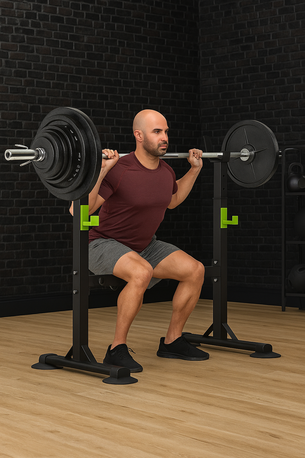 Adjustable Squat Rack Stand