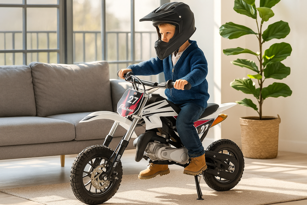 Kids Mini Dirt Bike 49cc Petrol