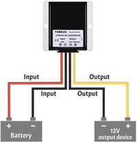 Thumbnail for DC Converter Regulator 24V Step Down To 12V 20A 240W
