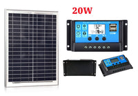 Thumbnail for 20W Solar Panel with Solar Controller