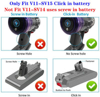 Thumbnail for Dyson V11 Battery 3000mAh Replacement