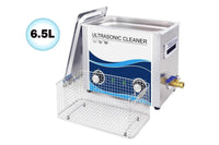 Thumbnail for Close-up of stainless steel basket inside cleaner