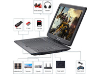 Thumbnail for DVD Player Portable 14inch