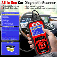 Thumbnail for Scanner showing trouble code reading