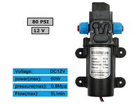 Thumbnail for Water pump 12V Diaphragm Pump High Pressure