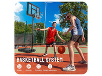 Thumbnail for Basketball Hoop Stand with backboard 3.05 M Adjustable Height Promo