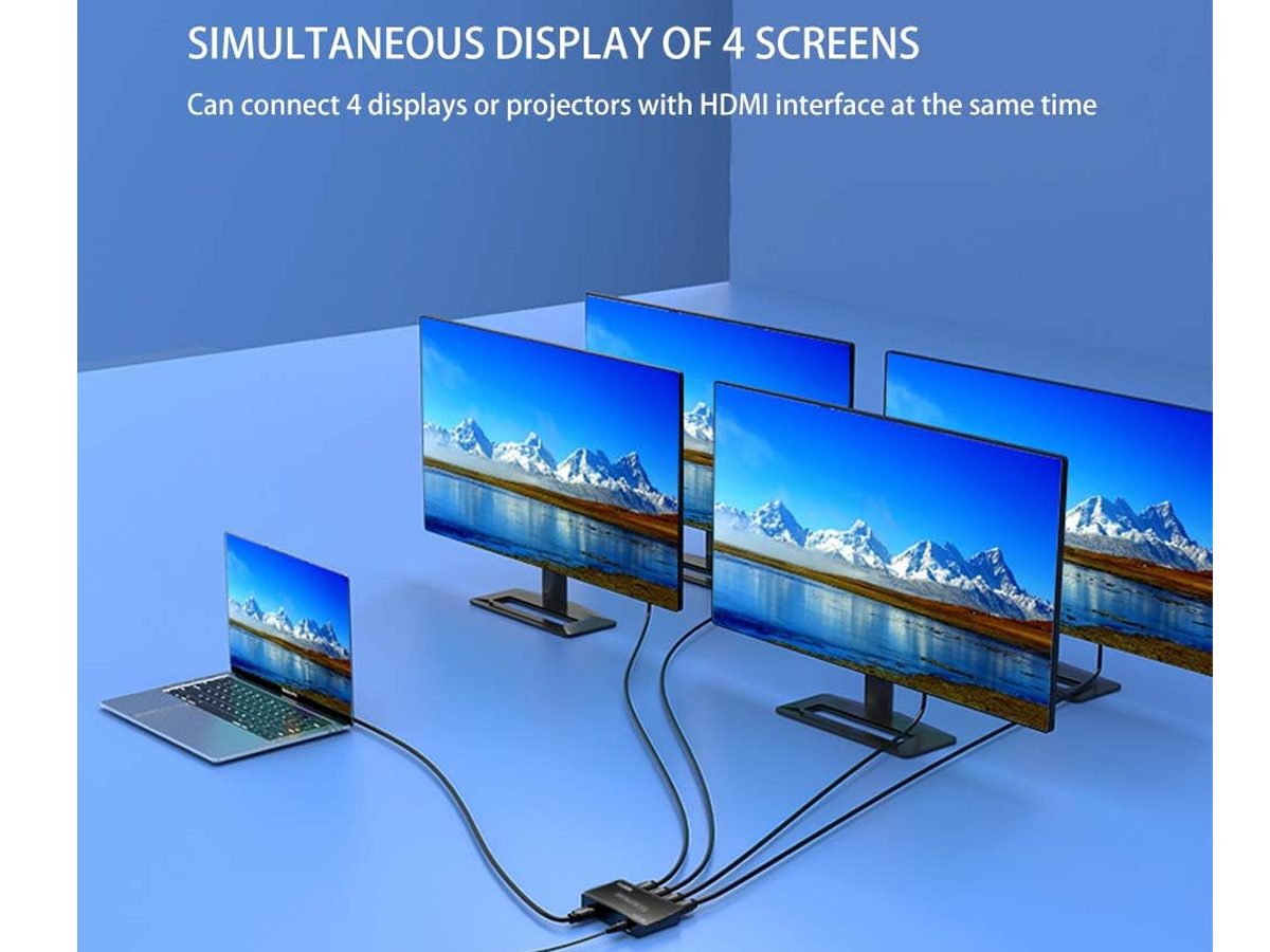 HDMI Splitter 1 in 4 Out