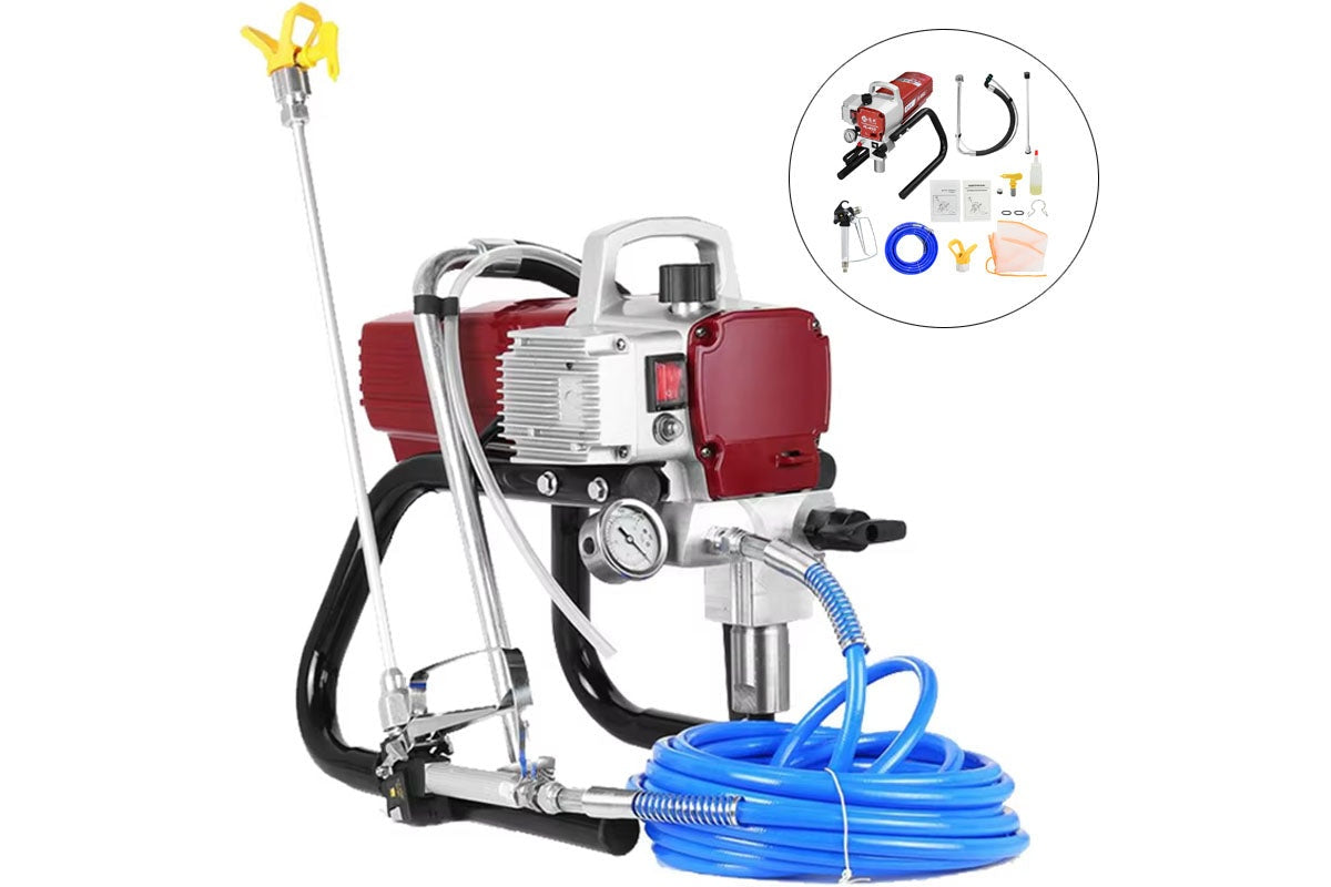 Paint sprayer control panel