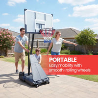 Thumbnail for Height Adjustable Portable Basketball Hoop Standop
