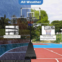 Thumbnail for Height Adjustable Portable Basketball Hoop Standop