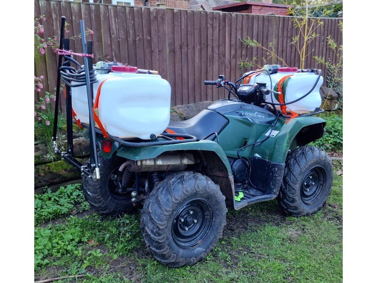 Heavy Duty ATV Sprayer Unit - 60L Tank + Spray Boom