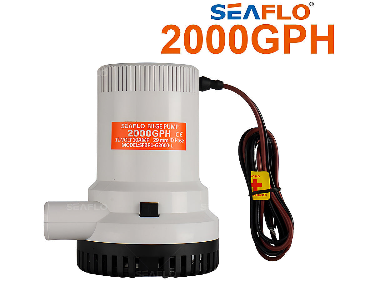 SEAFLO Water Bilge Pump 2000GPH SFBP1-G2000-01