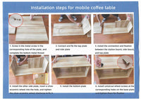 Thumbnail for Coffee Table 120CM Black