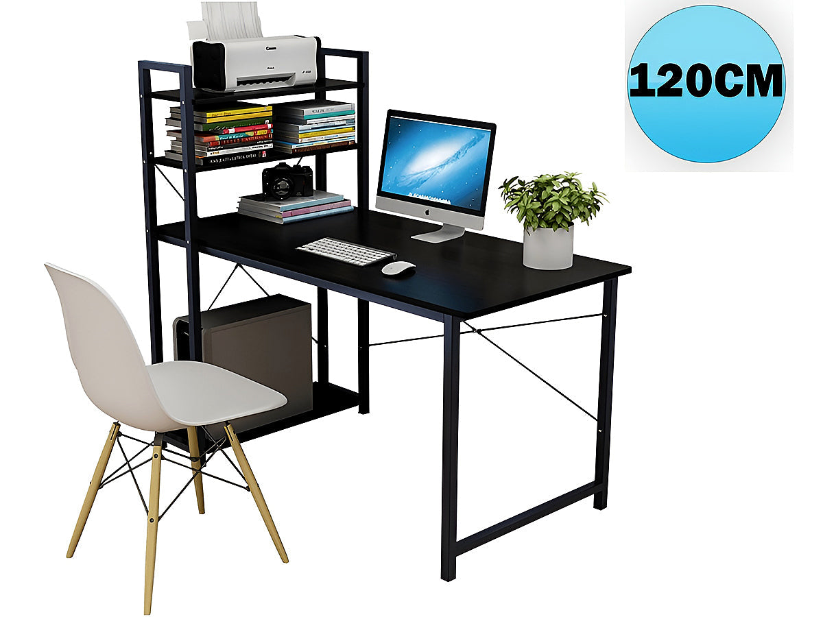 Computer Desk Table with Shelf