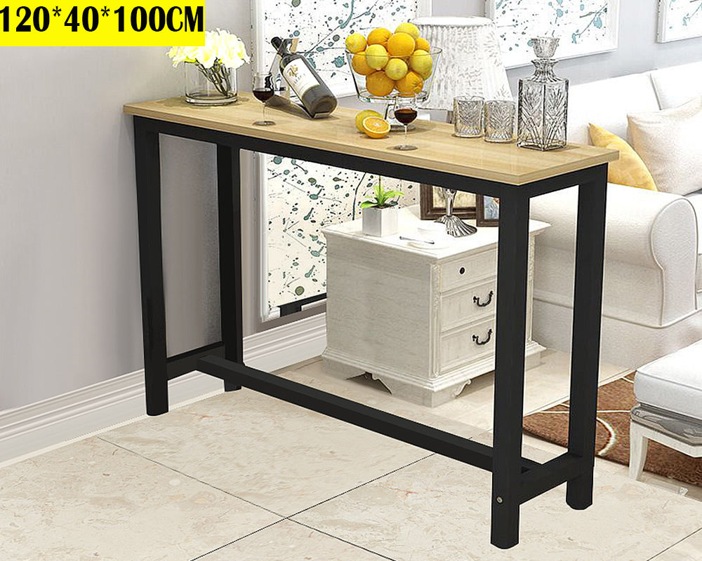 Bar table set showing compact size for NZ homes