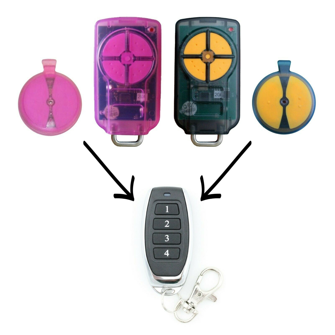 Remote compatible with SecuraLift models