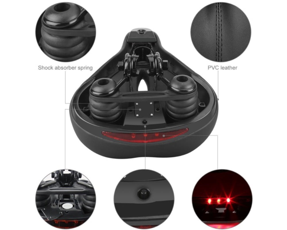 Bike Saddle Bike Seat With Tail light