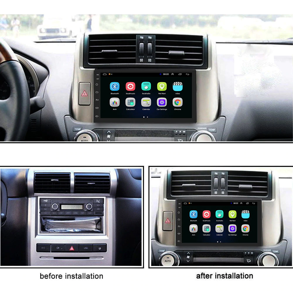 Car Stereo System Touch Screen with GPS