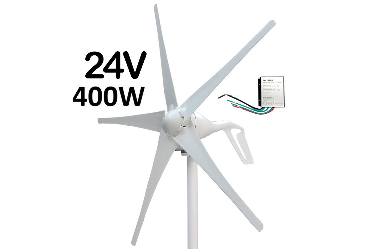 Wind turbine with patented permanent magnet generator