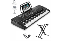 Thumbnail for Electronic keyboard piano showing black and white keys