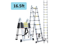 Thumbnail for Telescopic Ladder 5m Multi-Purpose Aluminium Telescoping