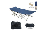 Thumbnail for Folding bed stretcher with carry bag for easy transport