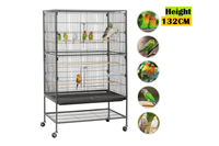 Thumbnail for Bird Cage Parrot Aviary Perch Carrier
