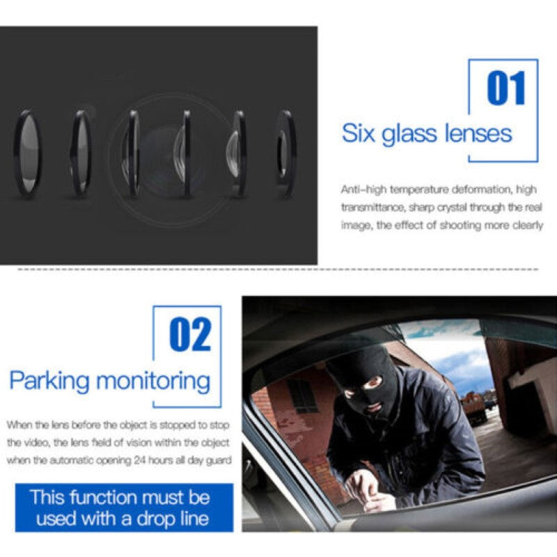 DVR Camera Car Dash Cam 1080p Video Recorder