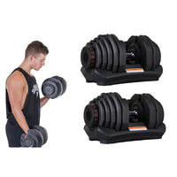 Thumbnail for Adjustable dumbbells 80Kg