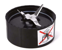 Thumbnail for Plastic and metal blade components separated